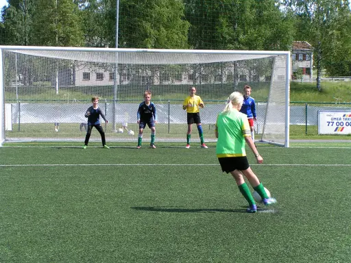 Bildspel från den gångna veckan där 128 barn- och ungdomar tränat fotboll och lekt!