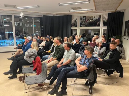 Bilder från kvällens ledaravslutning