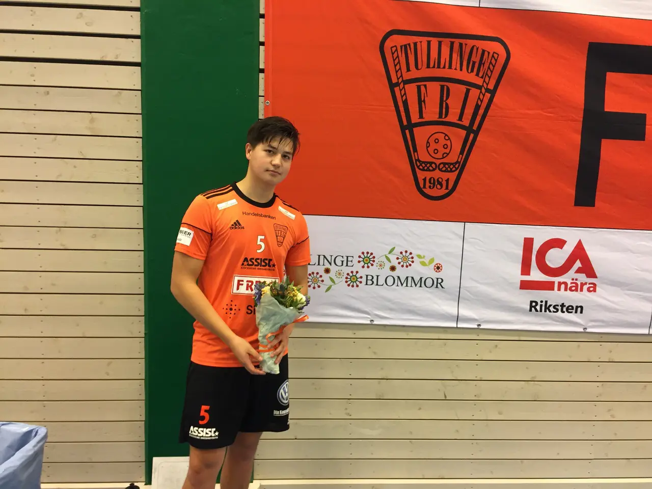 #5 Adam Bertilsson, matchens lirare i FBI Tullinge