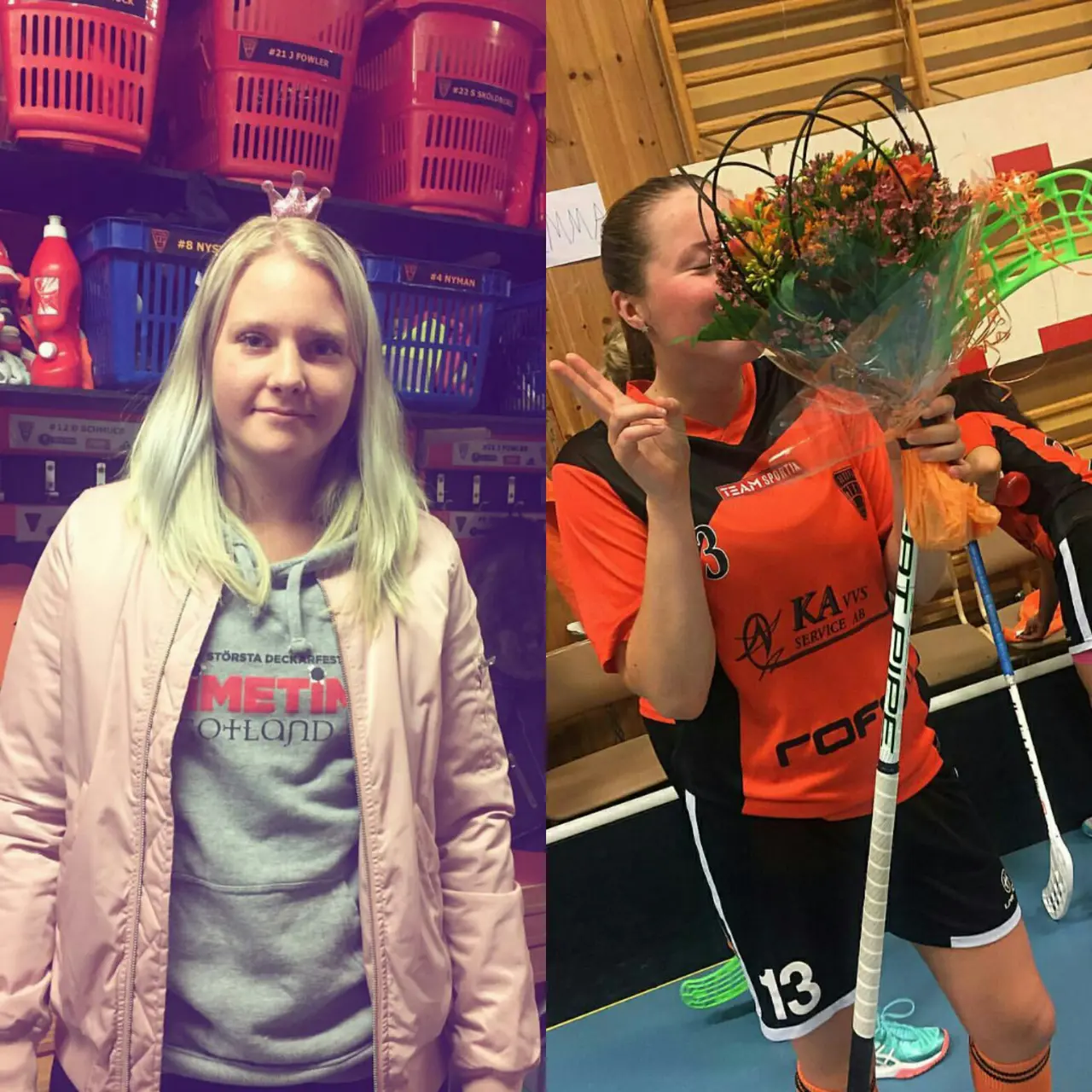 Rebecka och Julia
