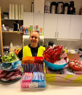Anna - en stjärna i våra cafeterior