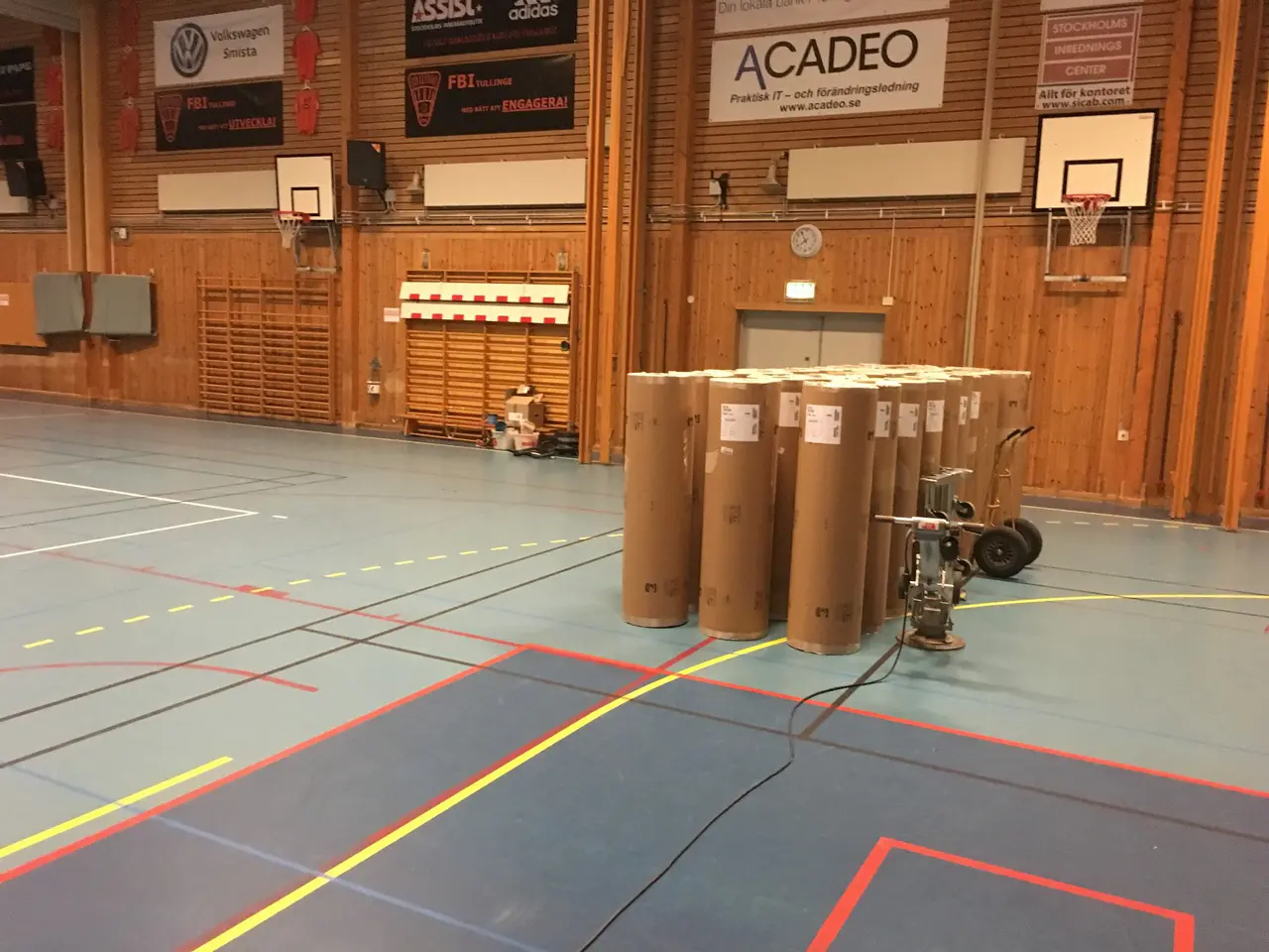 Arbetet har påbörjats