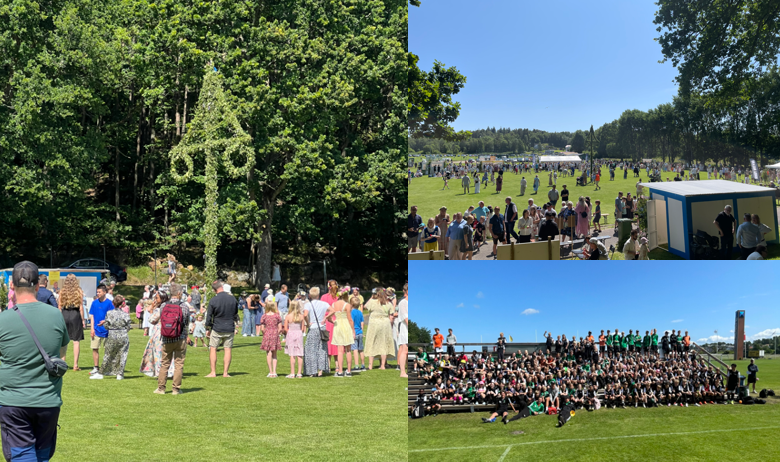 Tölöcupen, Midsommar och bl a Sommarfotbollsskola genomfördes i juni