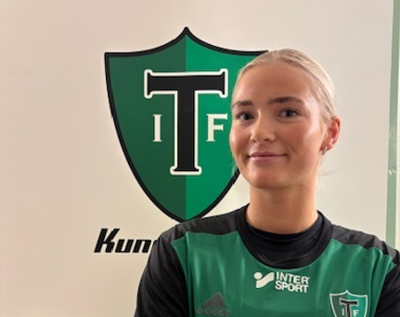 Estelle Edvardsson kommer spela med tröja nummer 11