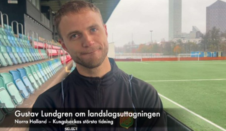 Gustav Lundgren. Bild från Norra Halland