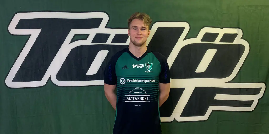 Fabian Björklund i ny grönsvart dräkt