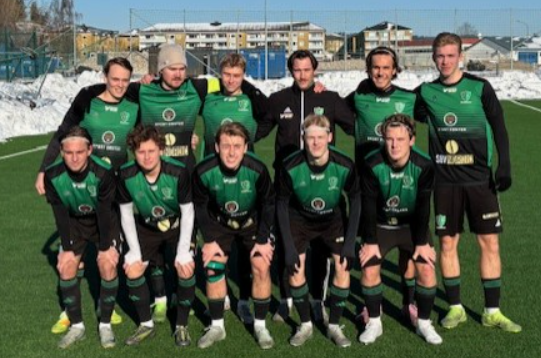 Startuppställningen mot Lunden ÖBK