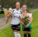 Matchenslirare Freja Berglund och Tua-Li Edeblom