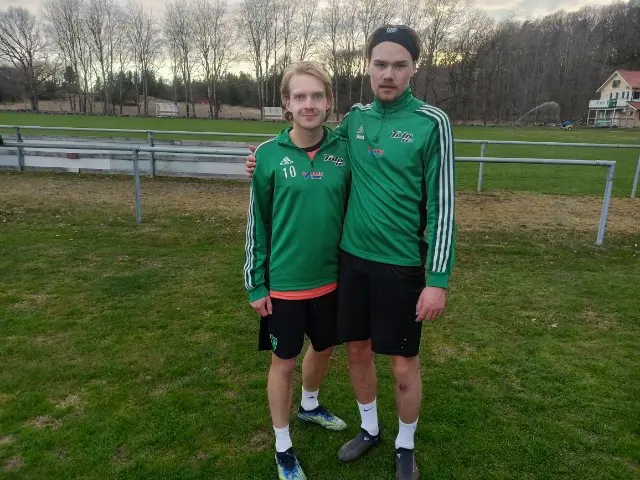Viktor Glaerum och Gustav Stark
