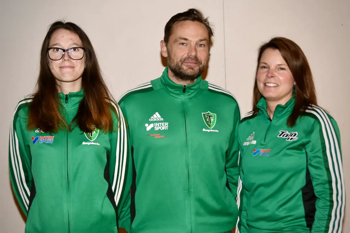 Fr. v.: Elin Wettergren, Ted Jarl och Emelie Ekblad