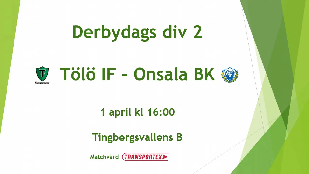 Tölö IF - Onsala BK 1:a april