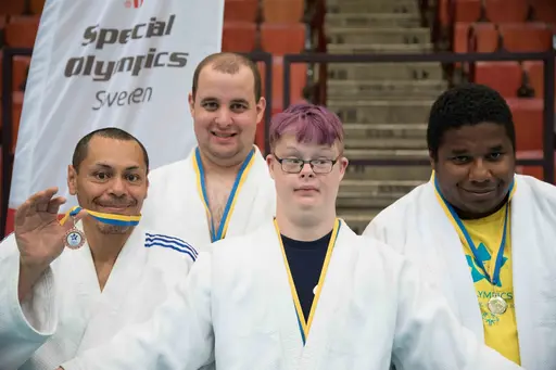 Alla tog medalj! 