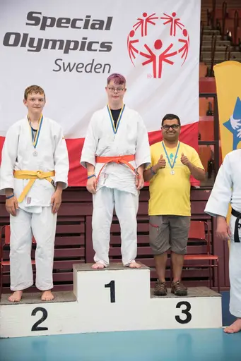 Alla tog medalj! 