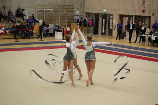 Elicia, Mai, Harriet, Tilde & Embla visade upp RG på helgens tävlingar i kvinnlig AG