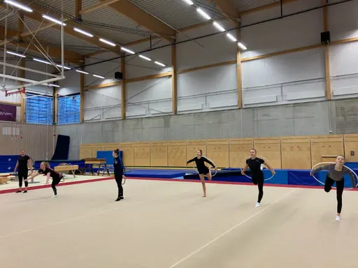 Träningsdag med senior, junior och ungdom