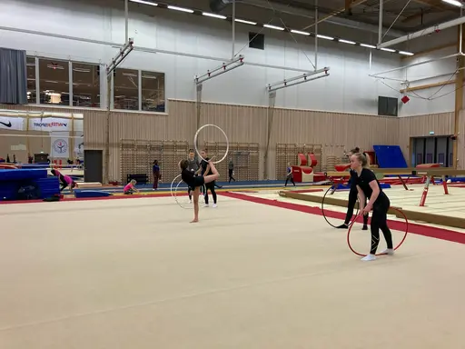 Träningsdag med senior, junior och ungdom
