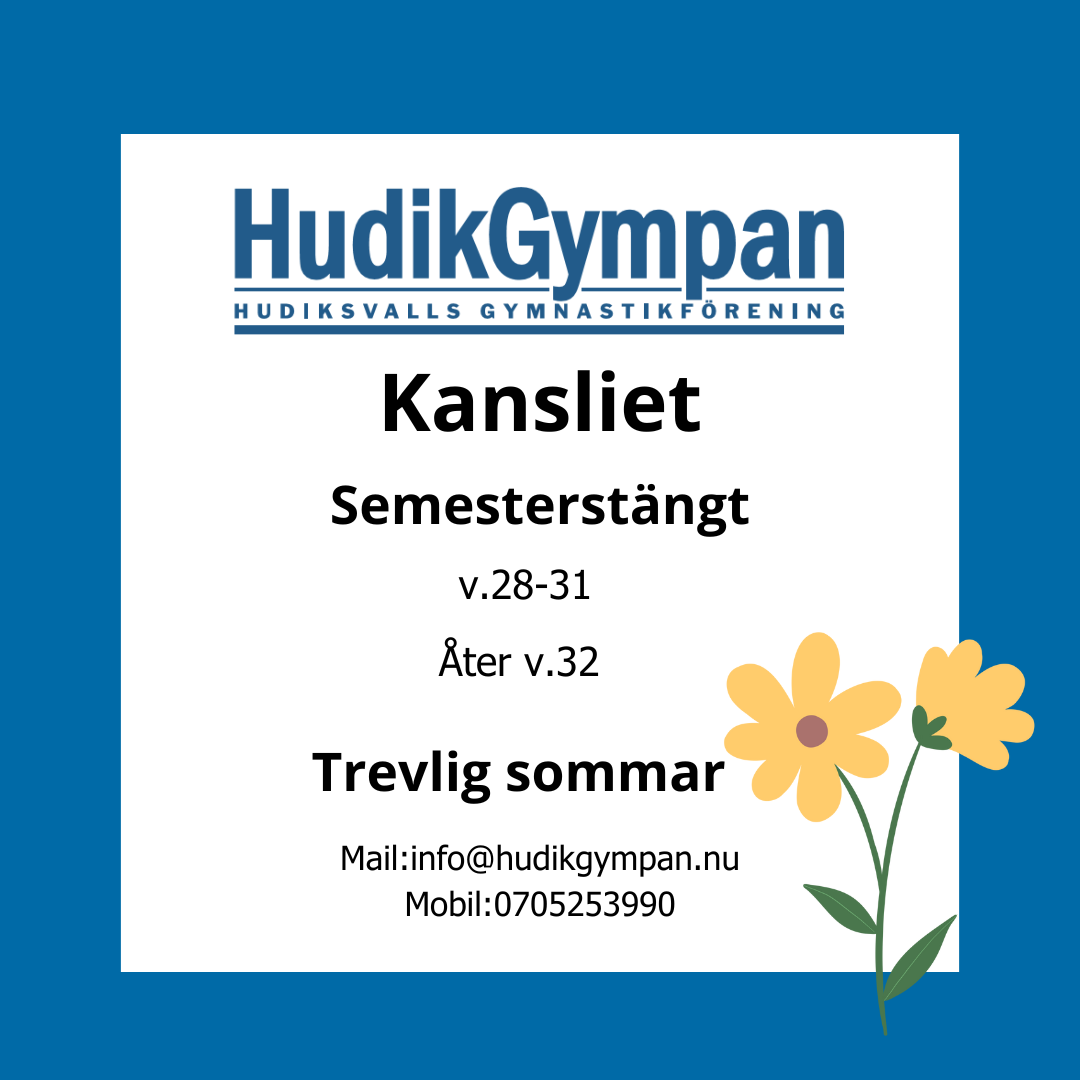 Semesterstängt