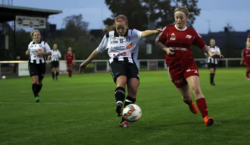 TG&IF:s damlag vann hemmamatchen mot Valtorps IF med 4–1.