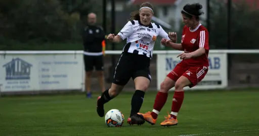 TG&IF:s damlag vann hemmamatchen mot Valtorps IF med 4–1.