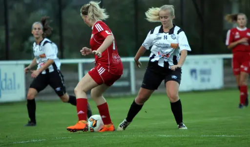 TG&IF:s damlag vann hemmamatchen mot Valtorps IF med 4–1.