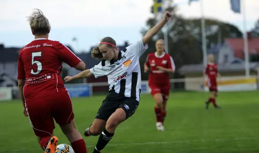 TG&IF:s damlag vann hemmamatchen mot Valtorps IF med 4–1.