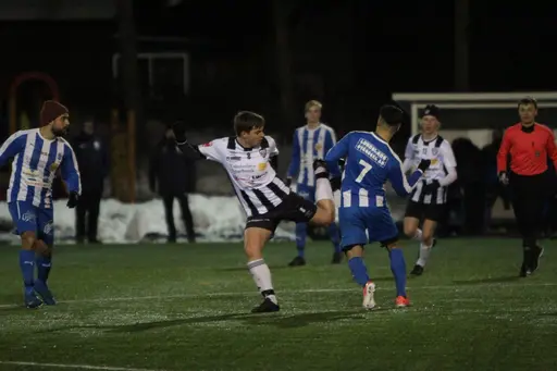 TG&IF vann tisdagens träningsmatch mot Borgunda med 4–0.