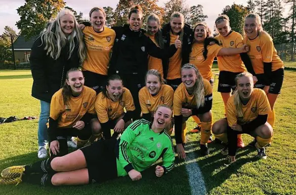 Följ TG&IF:s damlag på Instagram – @tidaholmsgiffdam