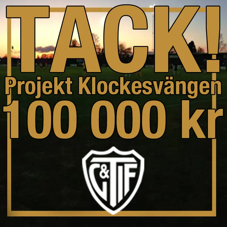 Projekt Klockesvängen är i mål.