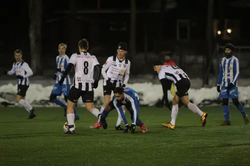 TG&IF vann tisdagens träningsmatch mot Borgunda med 4–0.