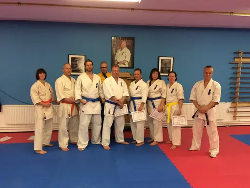 Gradering vid Söråkers Kyokushin karate