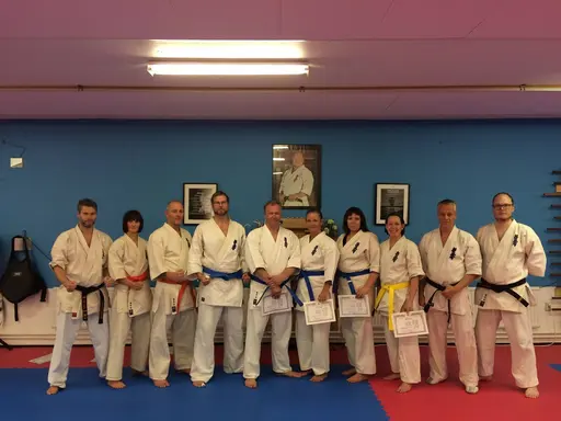 Gradering vid Söråkers Kyokushin karate