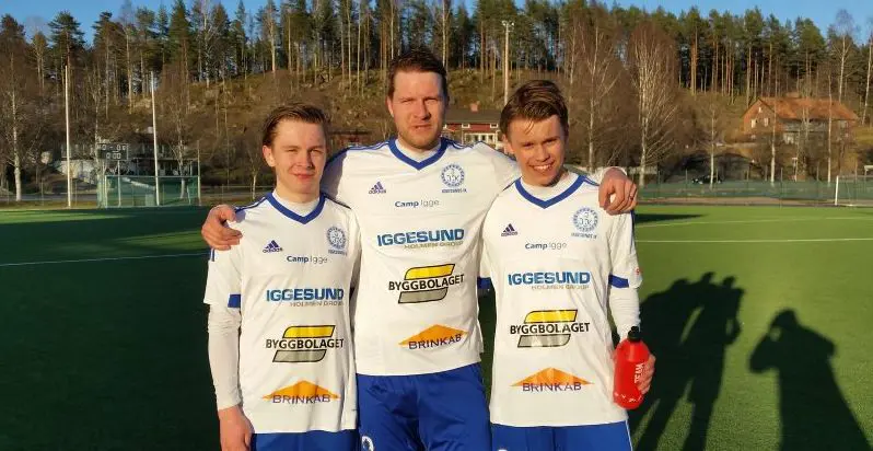Dennis Backström smekte in en frispark till 1-0 mycket vackert. Tom Hellberg debutmålade för Iggarna till 2-0 och Danne Wester satte 3-1.