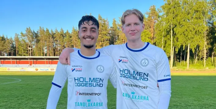 Matchvinnarna Aram Khalill (2-1, 3-1) och Emil Forslund (1-0).