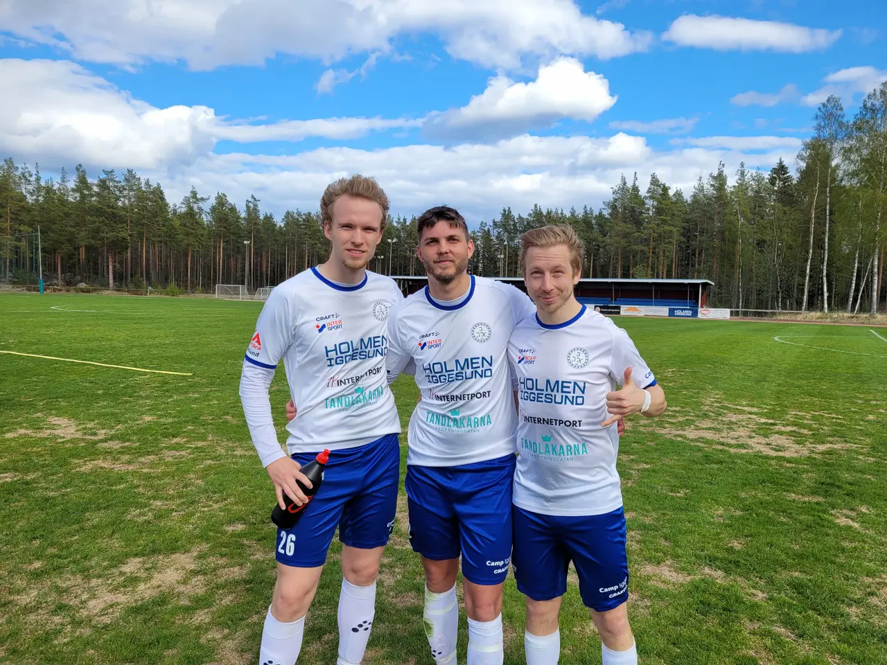 Jesper, Koskinen (1-0), Christian Brolin (3-1) och Mikael Andersson (2-1) var lördagens målskyttar.