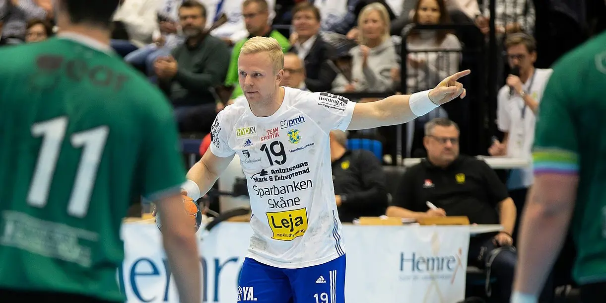 Det är slutpekat på planen för Henrik Knudsen den här säsongen. (Foto: Jeanette Lindeskog)