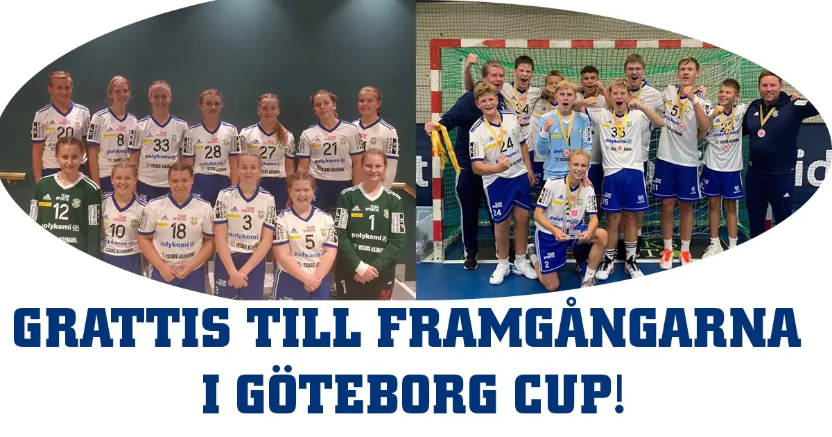 Stora framgångar i Göteborg Cup!