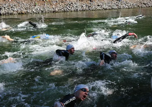 Det numera årliga eventet Dalarö Triathlon!