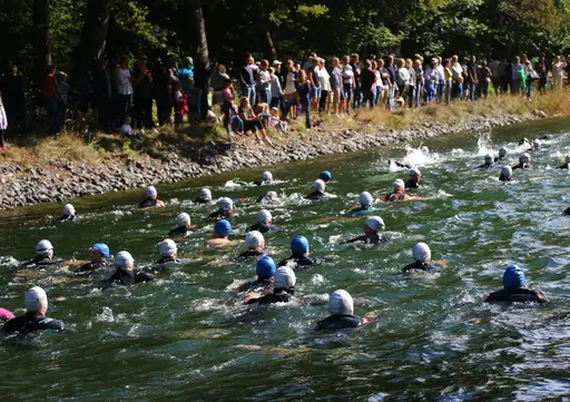 Det numera årliga eventet Dalarö Triathlon!