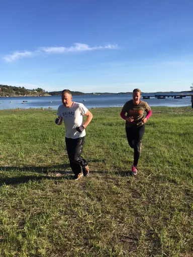 årets första bad!
