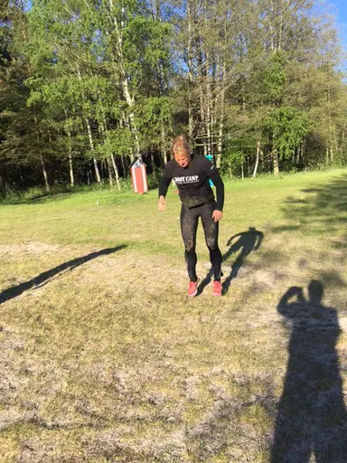 årets första bad!