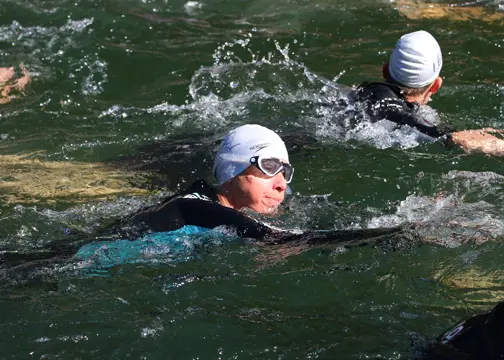 Det numera årliga eventet Dalarö Triathlon!