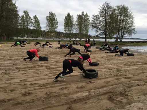 Däck hela passet! Stockar, stranden och utfallsgång