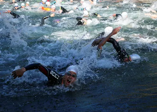 Det numera årliga eventet Dalarö Triathlon!