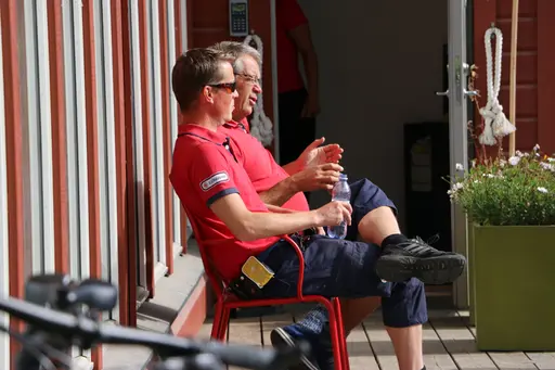 Det numera årliga eventet Dalarö Triathlon!