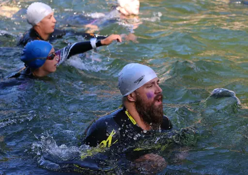 Det numera årliga eventet Dalarö Triathlon!