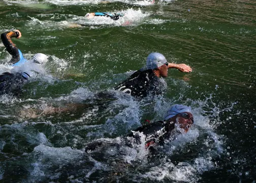 Det numera årliga eventet Dalarö Triathlon!