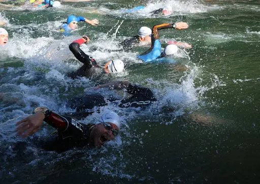 Det numera årliga eventet Dalarö Triathlon!