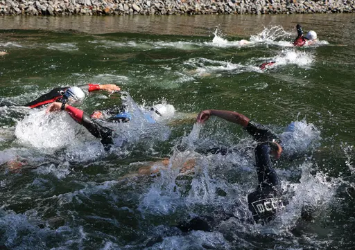 Det numera årliga eventet Dalarö Triathlon!