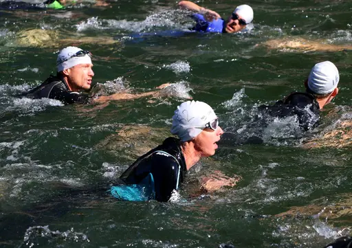 Det numera årliga eventet Dalarö Triathlon!
