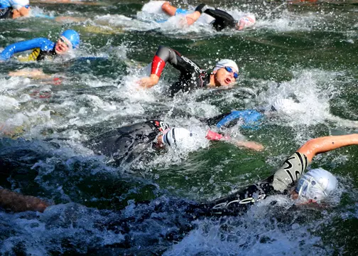 Det numera årliga eventet Dalarö Triathlon!